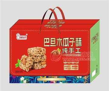 銘吃點(diǎn)巴旦木瓜子酥春節(jié)禮盒休閑食品