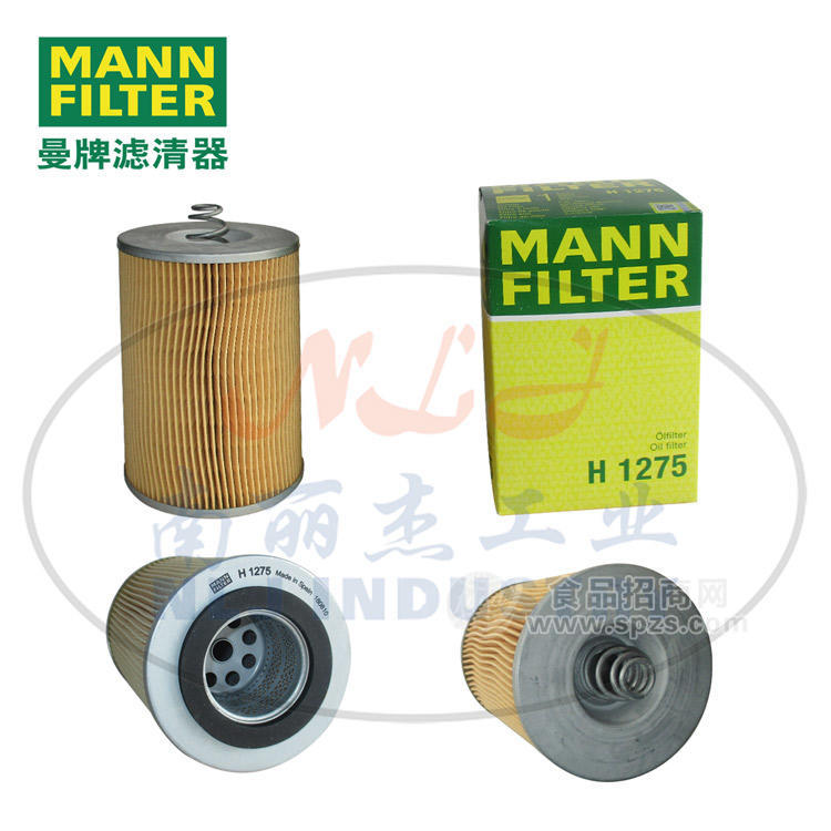 H1275機油濾芯MANN-FILTER(曼牌濾清器)