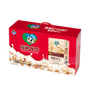 李子园核桃花生牛奶复合蛋白饮品礼盒装招商250ml×20盒