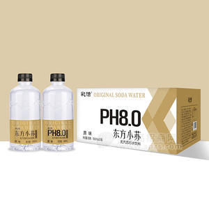 彩活原味苏打水箱装招商500ml×20瓶碱性苏打水招商