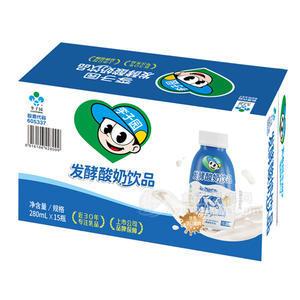 李子园发酵酸奶饮品箱装招商280ml×15瓶