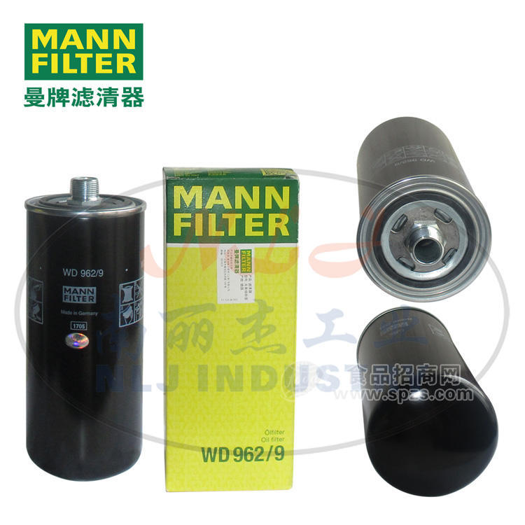 WD962/9 油濾MANN-FILTER(曼牌濾清器)