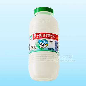 李子園甜牛奶飲品經(jīng)典原味瓶裝招商225ml