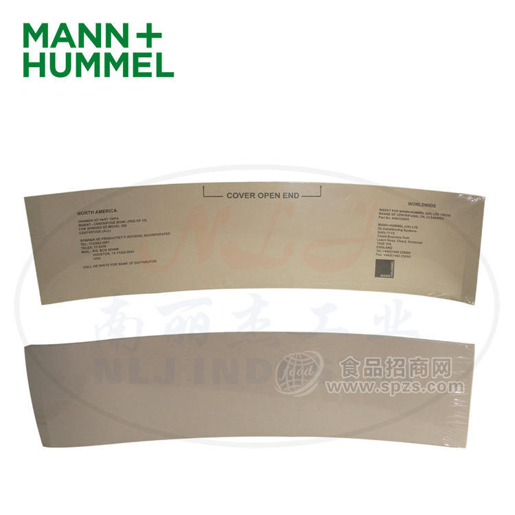 MANN+HUMMEL FM200系列清潔紙6890322001