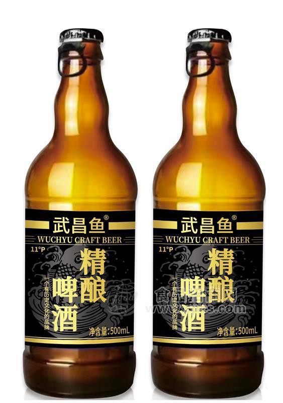 武昌鱼精酿啤酒500ml