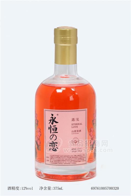 永恒の恋遇见系列山楂果酒瓶装375ml