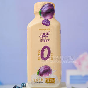 摩果方輕乳西梅味乳飲料瓶裝招商410ml新西蘭進口奶源小瓶