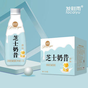 發(fā)財(cái)雨原味芝士奶昔乳飲料箱裝招商1.25L×6瓶