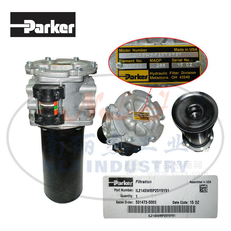 IL2140WMP25Y9Y91过滤器Parker(派克)