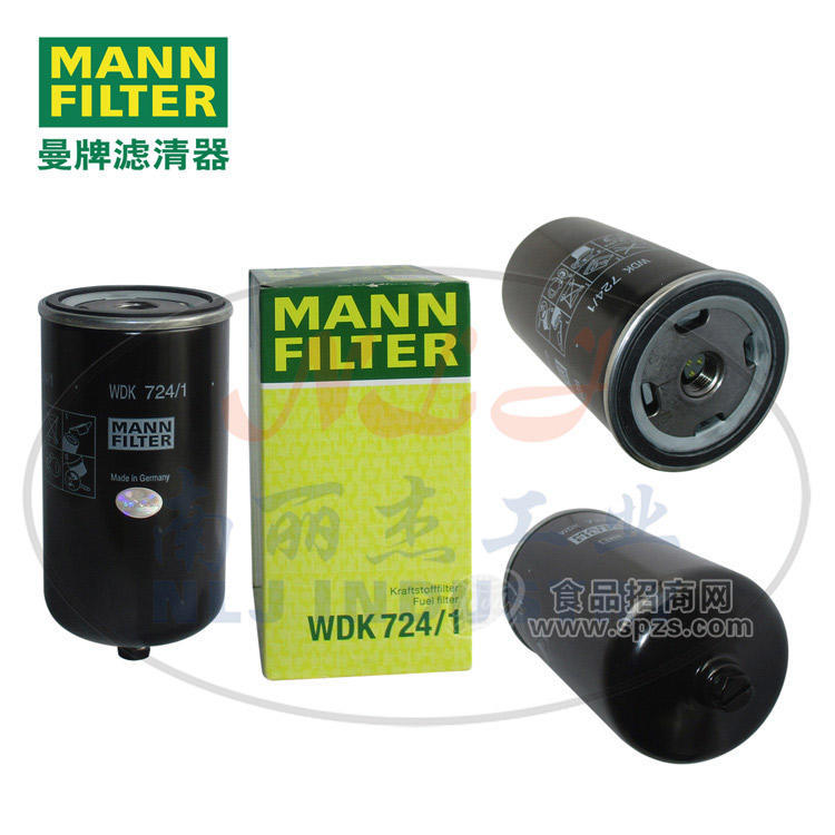 WDK724/1燃油濾芯MANN-FILTER(曼牌濾清器)