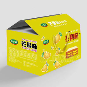 養(yǎng)生冠芒果味夾心吐司面包烘焙食品招商