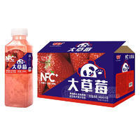 中博大草莓復(fù)合果肉果汁飲料箱裝招商482ml×15瓶