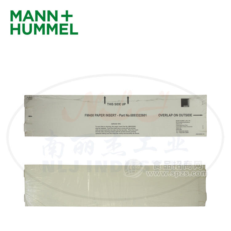 MANN+HUMMEL FM400系列清潔紙6893322601