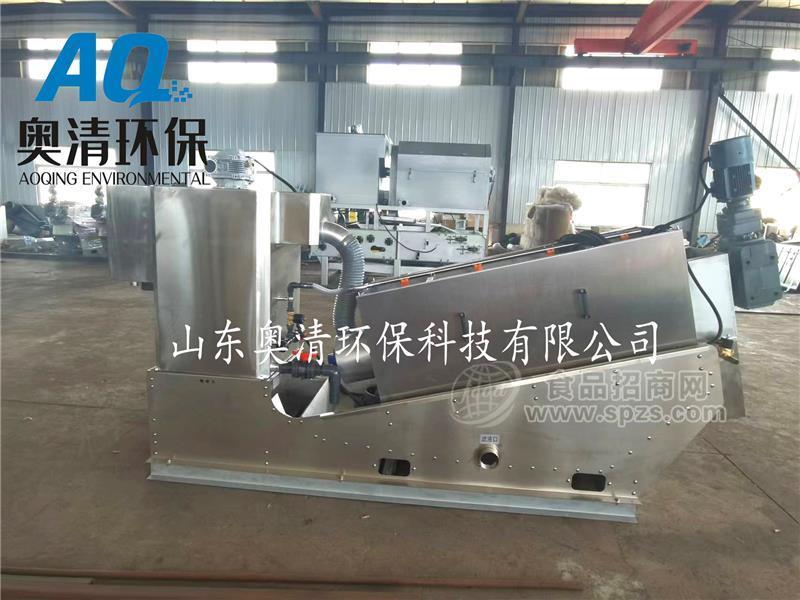 叠螺污泥脱水机处理不同类型废水污泥的应用