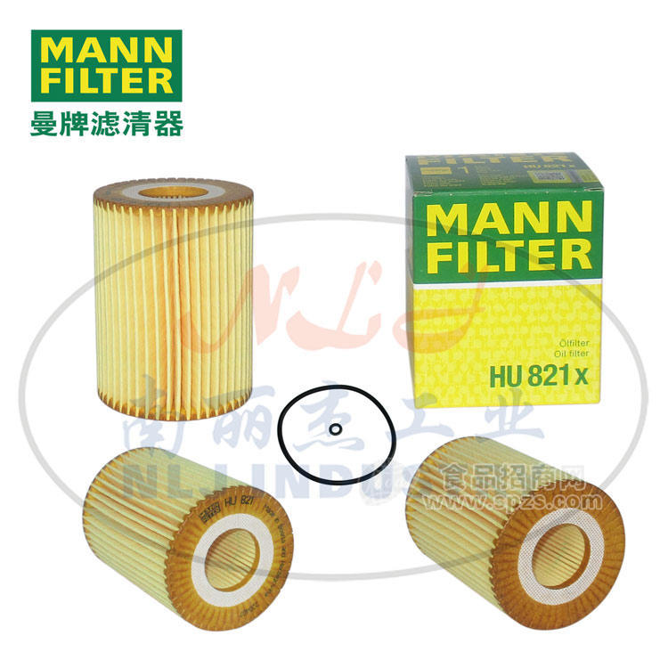 HU821x機油濾芯MANN-FILTER(曼牌濾清器)