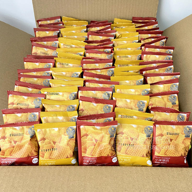 宏福小米锅巴膨化食品香辣味