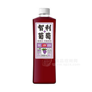 上首智利葡萄果汁0添加含NFC瓶裝商超批發(fā)招商1KG
