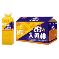 中博大黃桃復(fù)合果肉果汁飲料箱裝招商482ml×15瓶