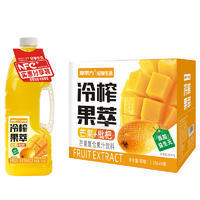 摩果方芒果汁枇杷汁复合果汁2.35L×6瓶纸箱包装大瓶果汁