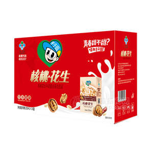 李子园核桃花生牛奶复合蛋白饮品礼盒装招商250ml×16盒