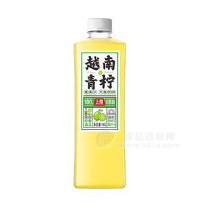 上首越南青檸果汁0添加含NFC瓶裝飲料商超批發(fā)招商1KG