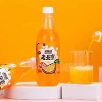冰乐动老北京汽水香橙味瓶装招商500ml