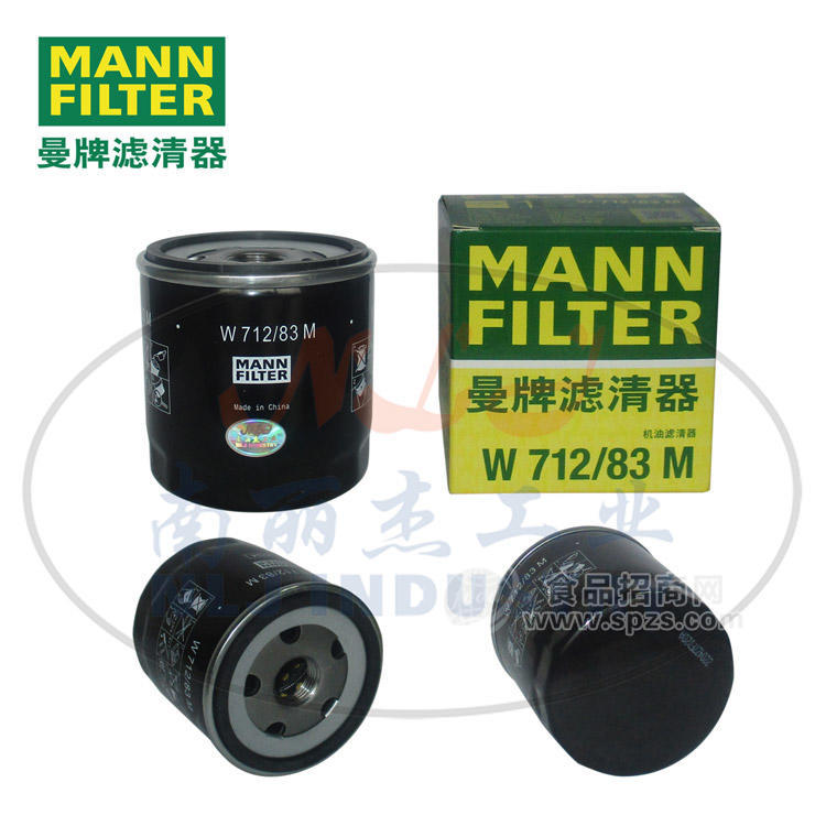 W712/83M油滤滤芯MANN-FILTER曼牌滤清器