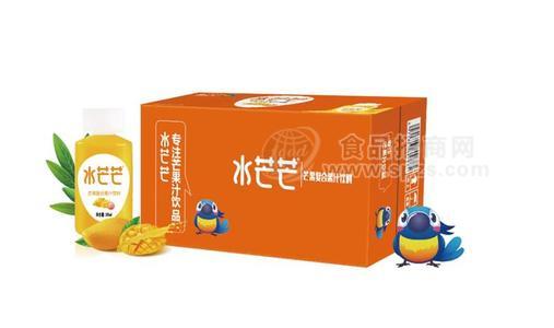 水芒芒 芒果复合果汁芒果汁节日礼盒装350ml*15瓶