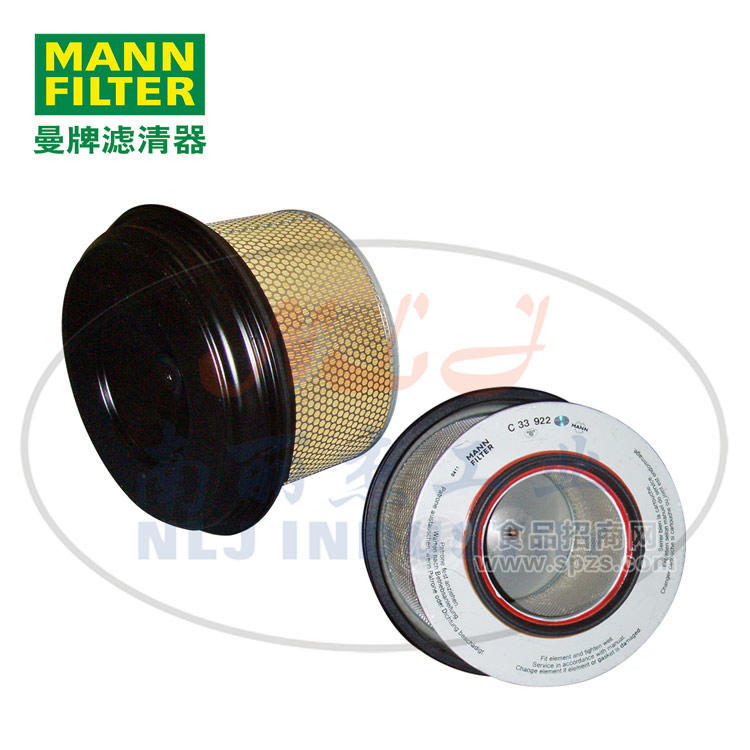 C33922空滤MANN-FILTER(曼牌滤清器)
