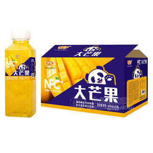 中博大芒果复合果肉果汁饮料箱装招商482ml×15瓶