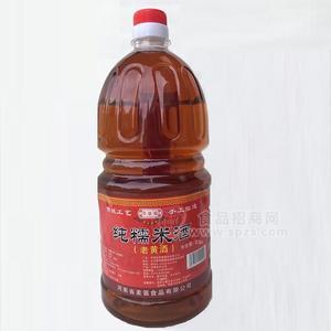 糯米黃酒2.5L河南米酒