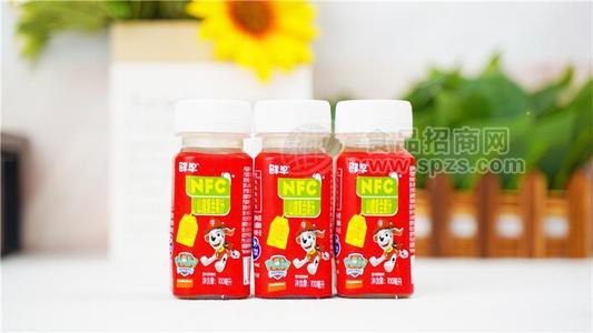 鲜早汪汪队系列复合果汁山楂汁苹果汁6个月冷藏