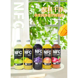 益正元NFC100%果汁瓶裝招商1L