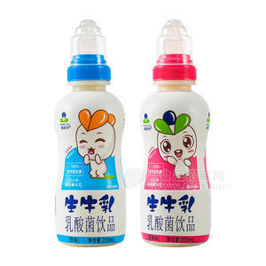 益正元生牛乳乳酸菌飲品瓶裝招商200ml