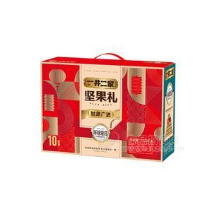 一井二家堅果禮財源廣進新春禮盒10袋裝招商1.53kg