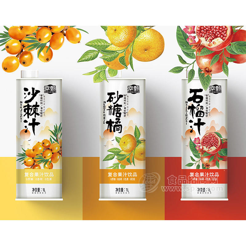 幸甄复合果汁饮料瓶装招商1L