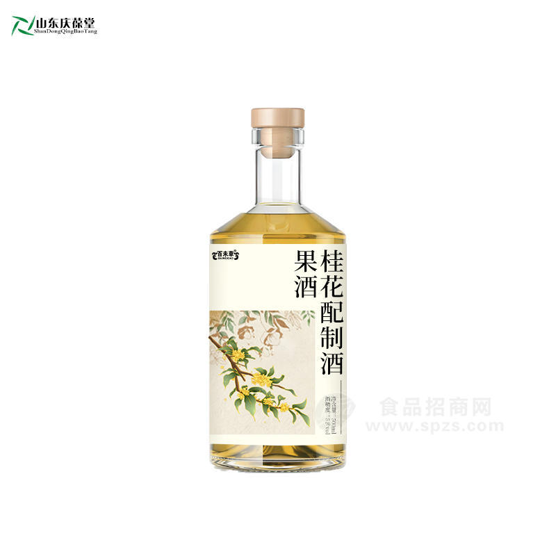 桂花釀月果酒加工定制 山東慶葆堂