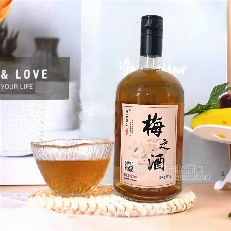 諾谷酒莊梅之酒果酒12%vol代理750ml