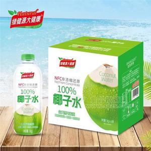 绿健源大健康NFC100%椰子水箱装招商1kg×6瓶