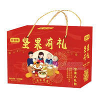 松喜果坚果有礼坚果大礼包礼盒装招商