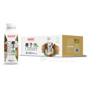 搖搖潮飲椰子汁飲料箱裝招商420ml×15瓶