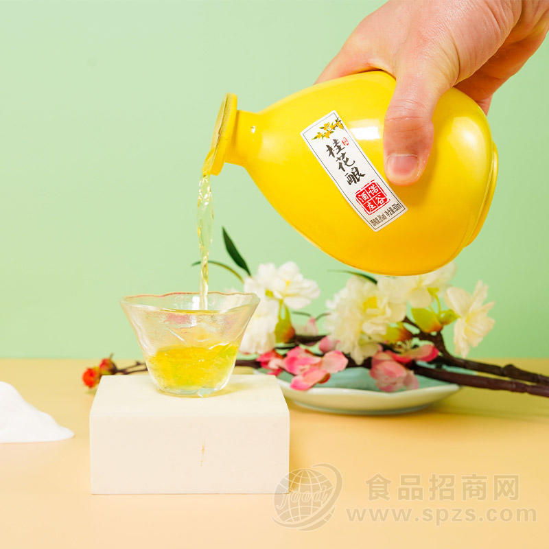 诺谷酒庄桂花酿花果酒招商代理500ml