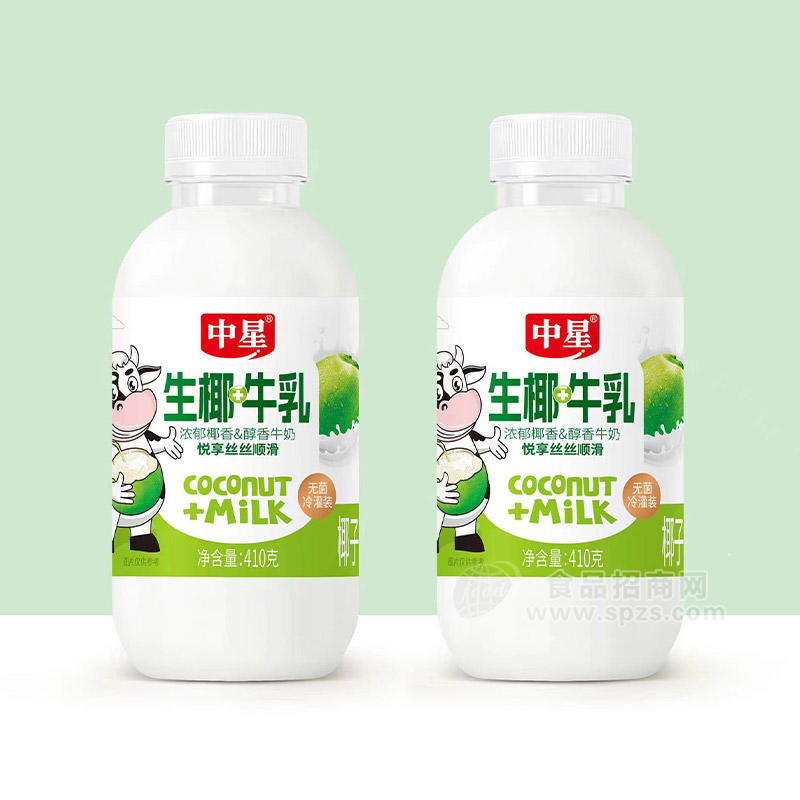 中星生椰牛乳椰子牛乳飲品箱裝招商410g