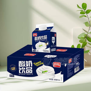 盼盼原味酸奶飲品箱裝招商300ml×12盒