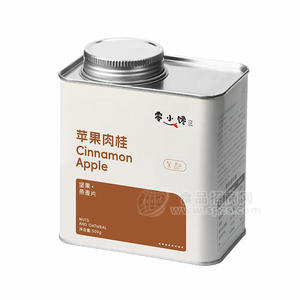 零小馋苹果肉桂坚果燕麦片铁盒装招商500g