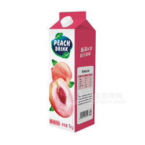 桃復合果汁飲品屋頂盒裝招商1kg