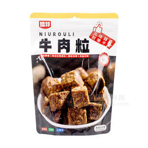 臻邦牛肉?；旌峡谖缎蓍e零食掛件袋裝招商138g