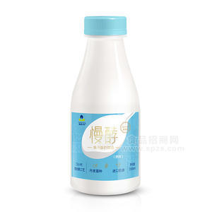 益正元慢酵原味果汁酸奶饮品瓶装招商350ml