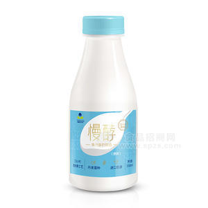 益正元慢酵原味果汁酸奶飲品瓶裝招商350ml