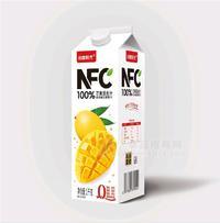 小樣時光NFC100芒果汁屋頂盒裝招商1L